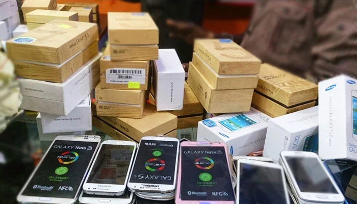 Ban on importing mobile phones